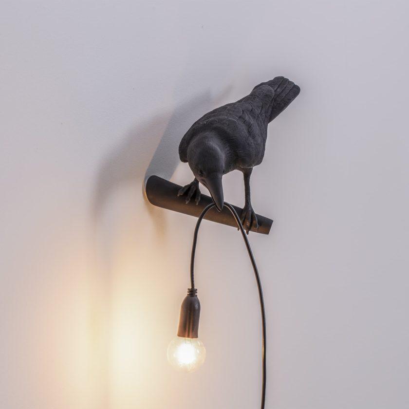 Tirixel aplique de pared de resina whimsical
