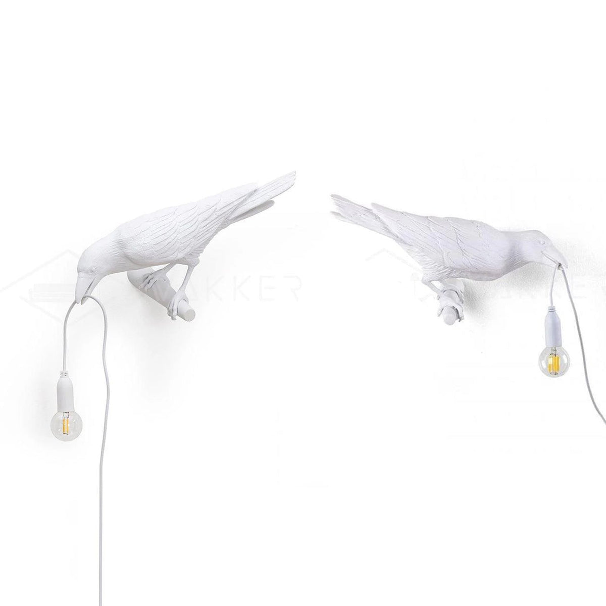Tirixel aplique de pared de resina whimsical