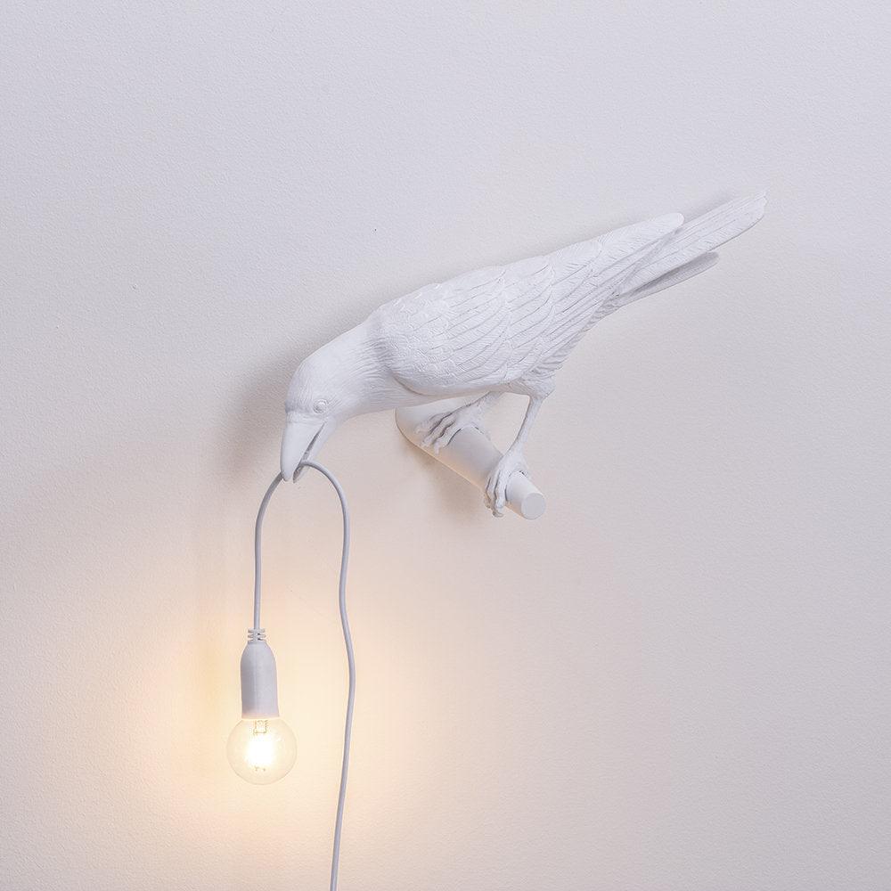 Tirixel aplique de pared de resina whimsical