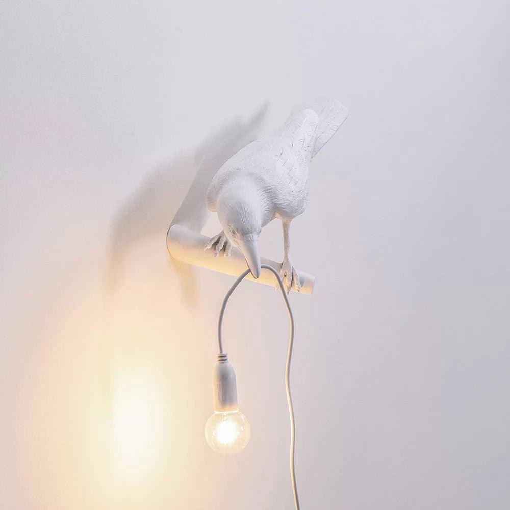 Tirixel aplique de pared de resina whimsical
