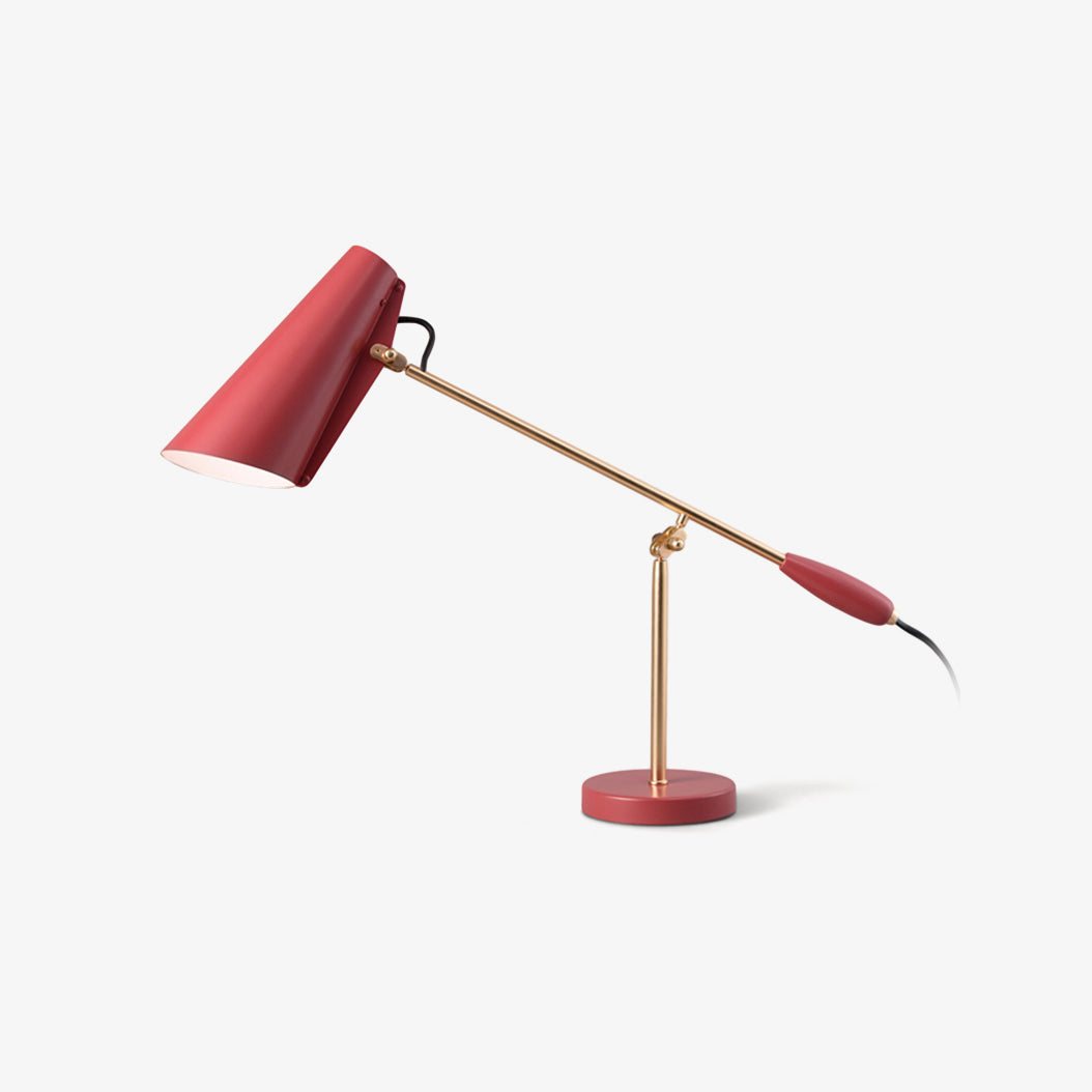 Orbix lámpara de mesa de acero estilo mid-century