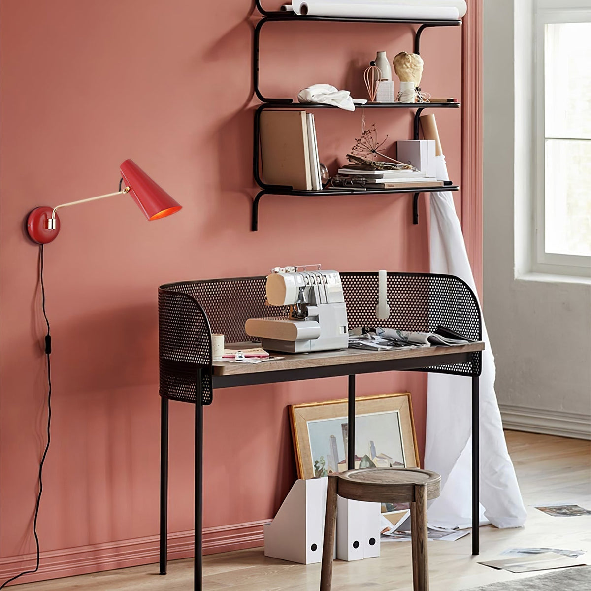 Cedoria aplique de pared moderno minimalista Birdy