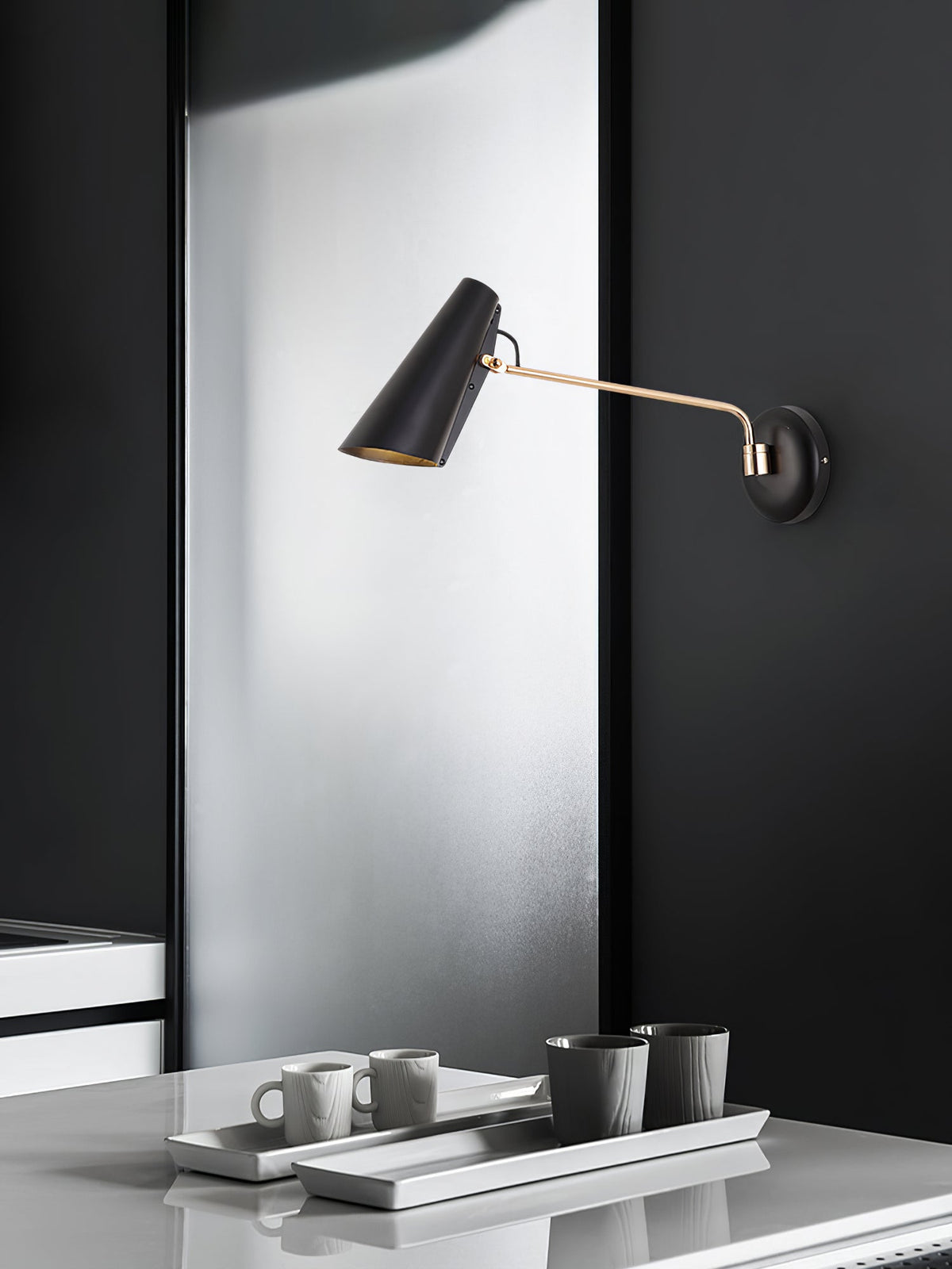 Cedoria aplique de pared moderno minimalista Birdy