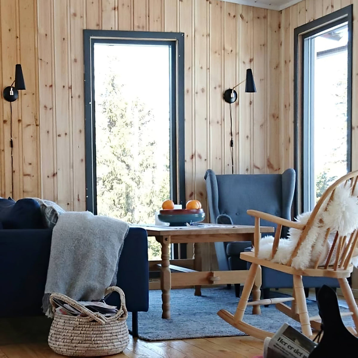 Cedoria aplique de pared moderno minimalista Birdy
