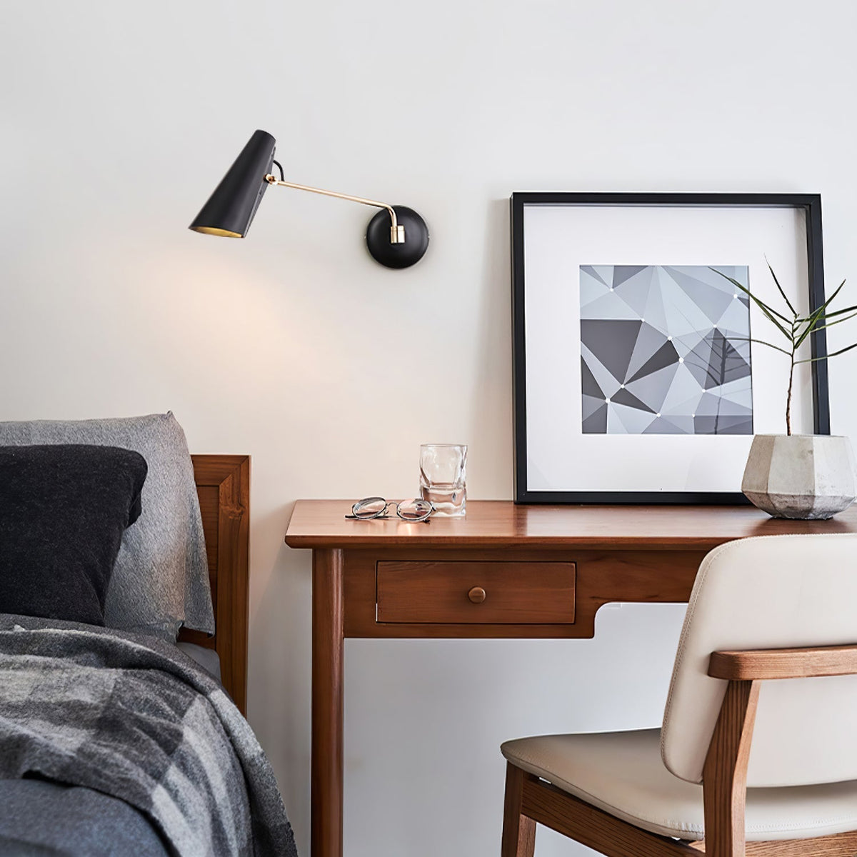 Cedoria aplique de pared moderno minimalista Birdy