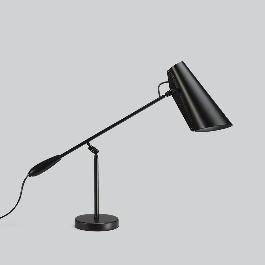 Orbix lámpara de mesa de acero estilo mid-century