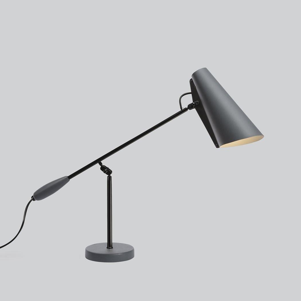 Orbix lámpara de mesa de acero estilo mid-century