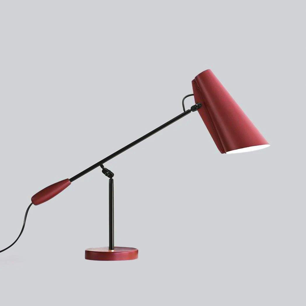 Orbix lámpara de mesa de acero estilo mid-century