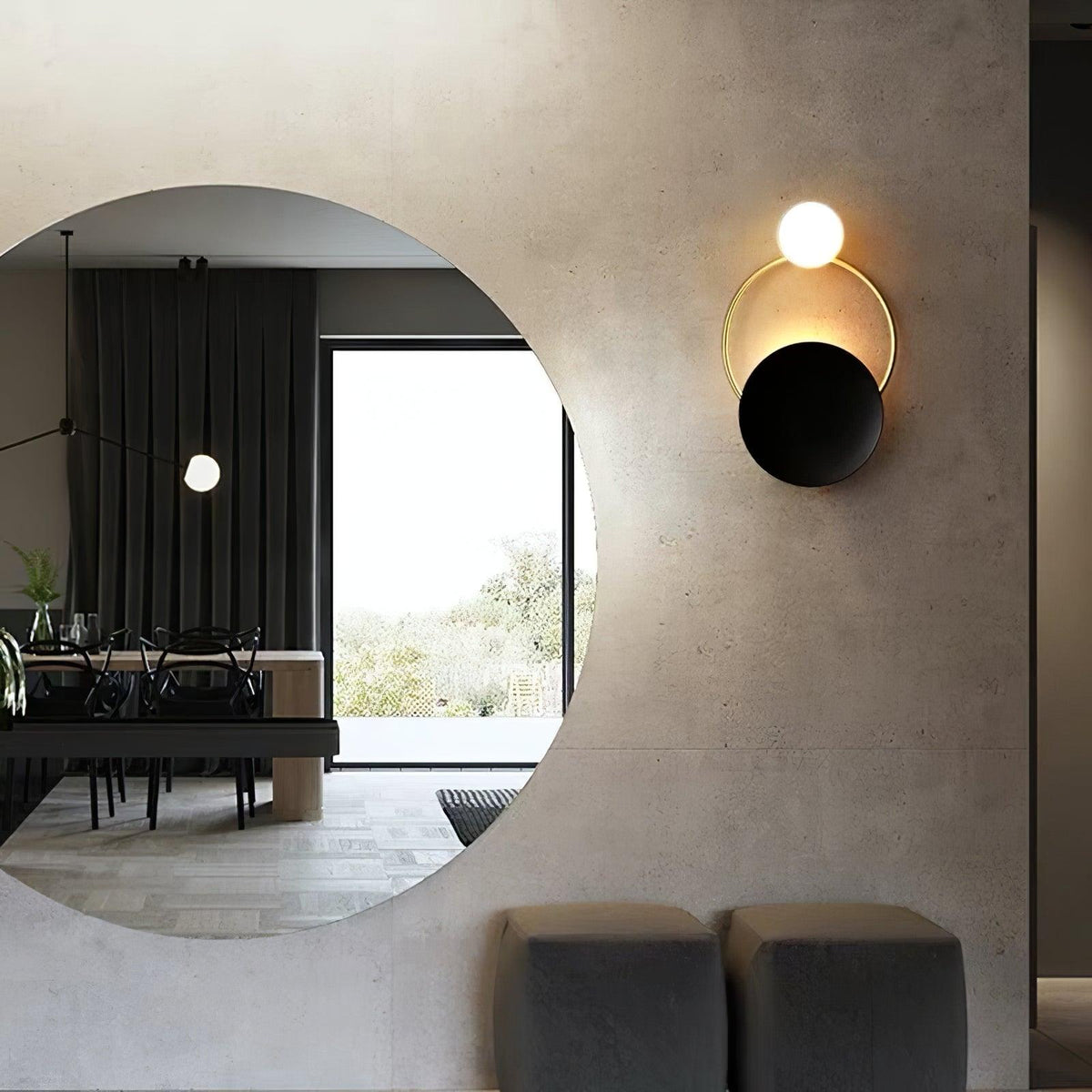 Dirixy aplique de pared geométrico