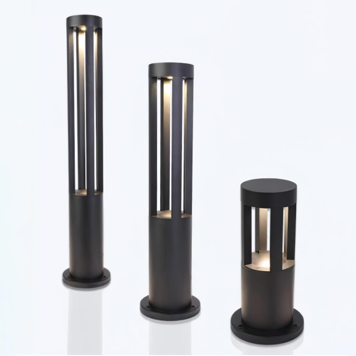 Celion lámpara de pie industrial de aluminio