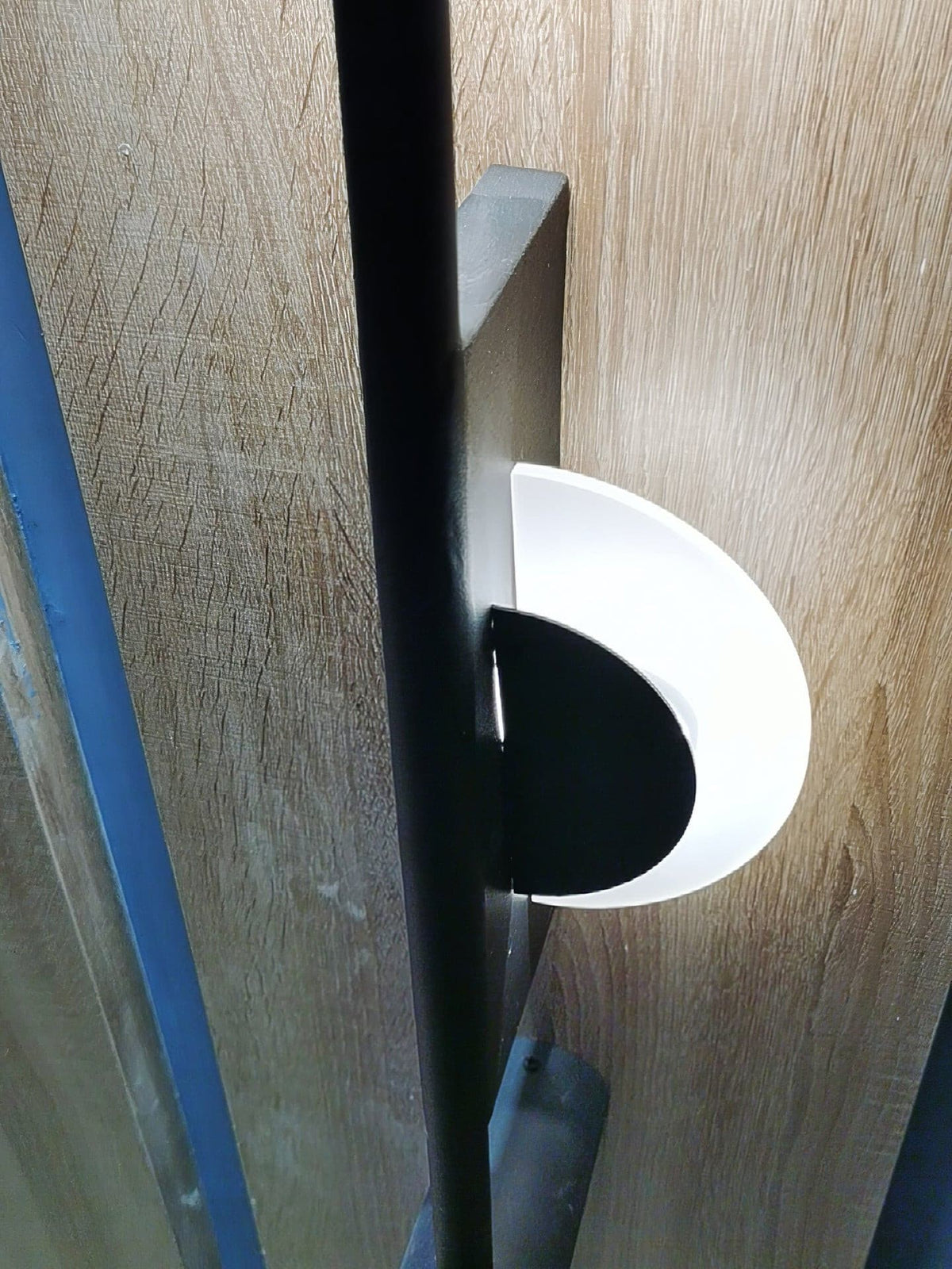 Slender aplique de pared alabastro moderno minimalista