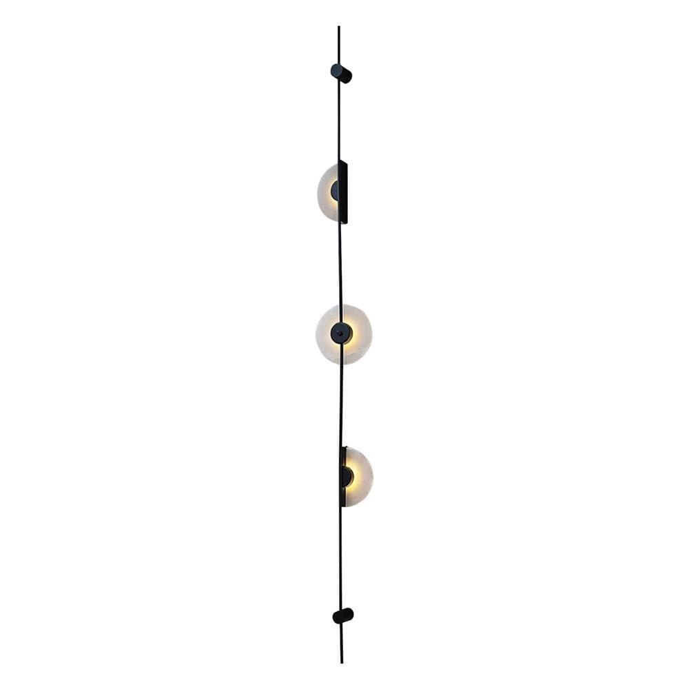 Slender aplique de pared alabastro moderno minimalista