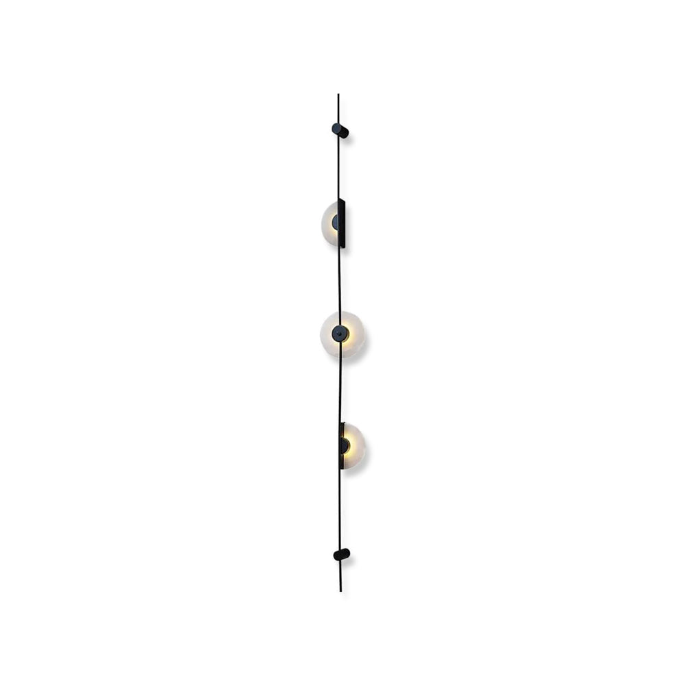 Slender aplique de pared alabastro moderno minimalista