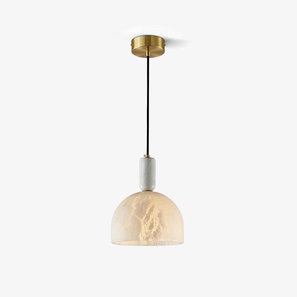 Leda lámpara colgante minimalista de alabastro
