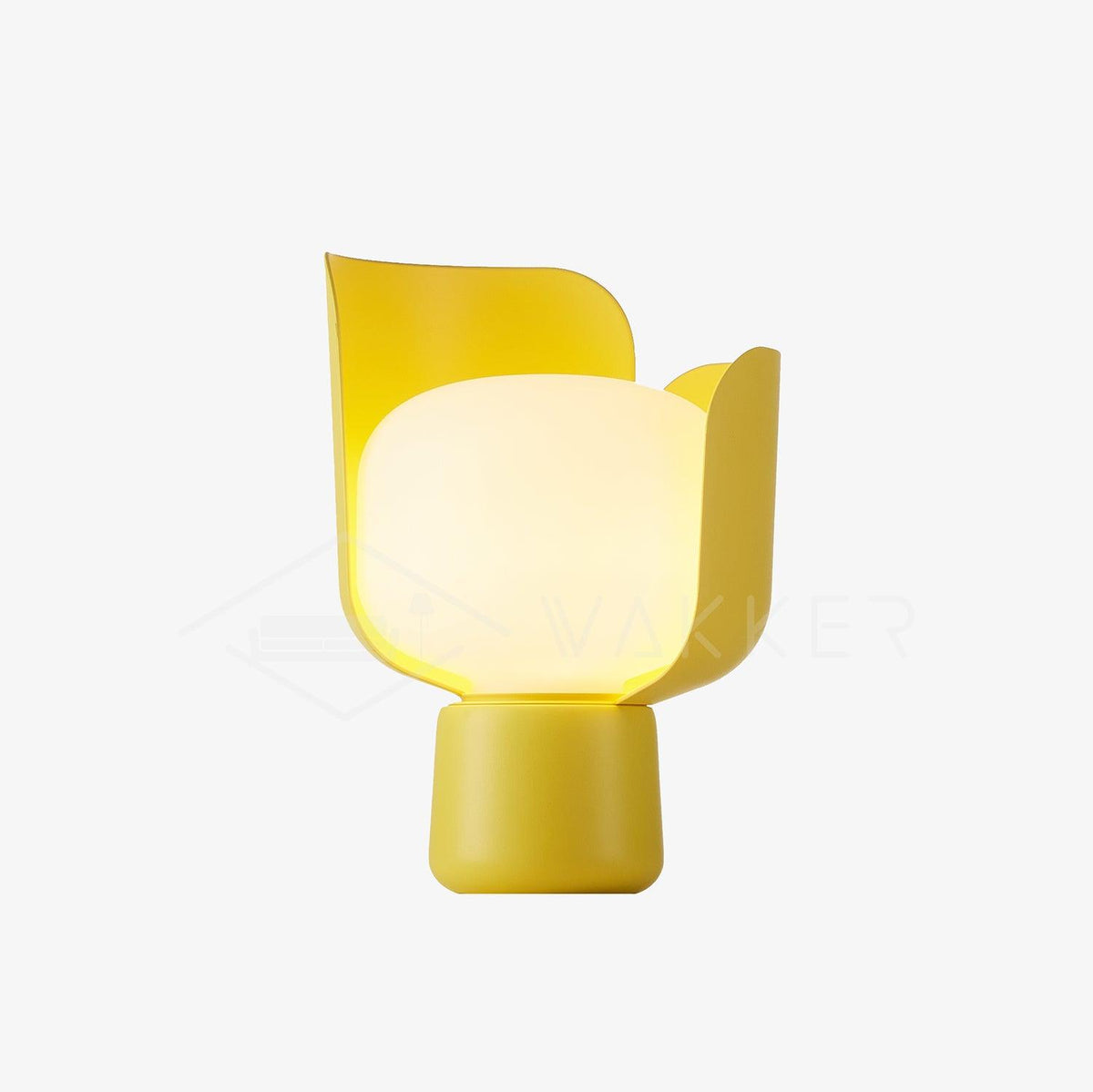 Zuri lámpara de mesa minimalista de plástico