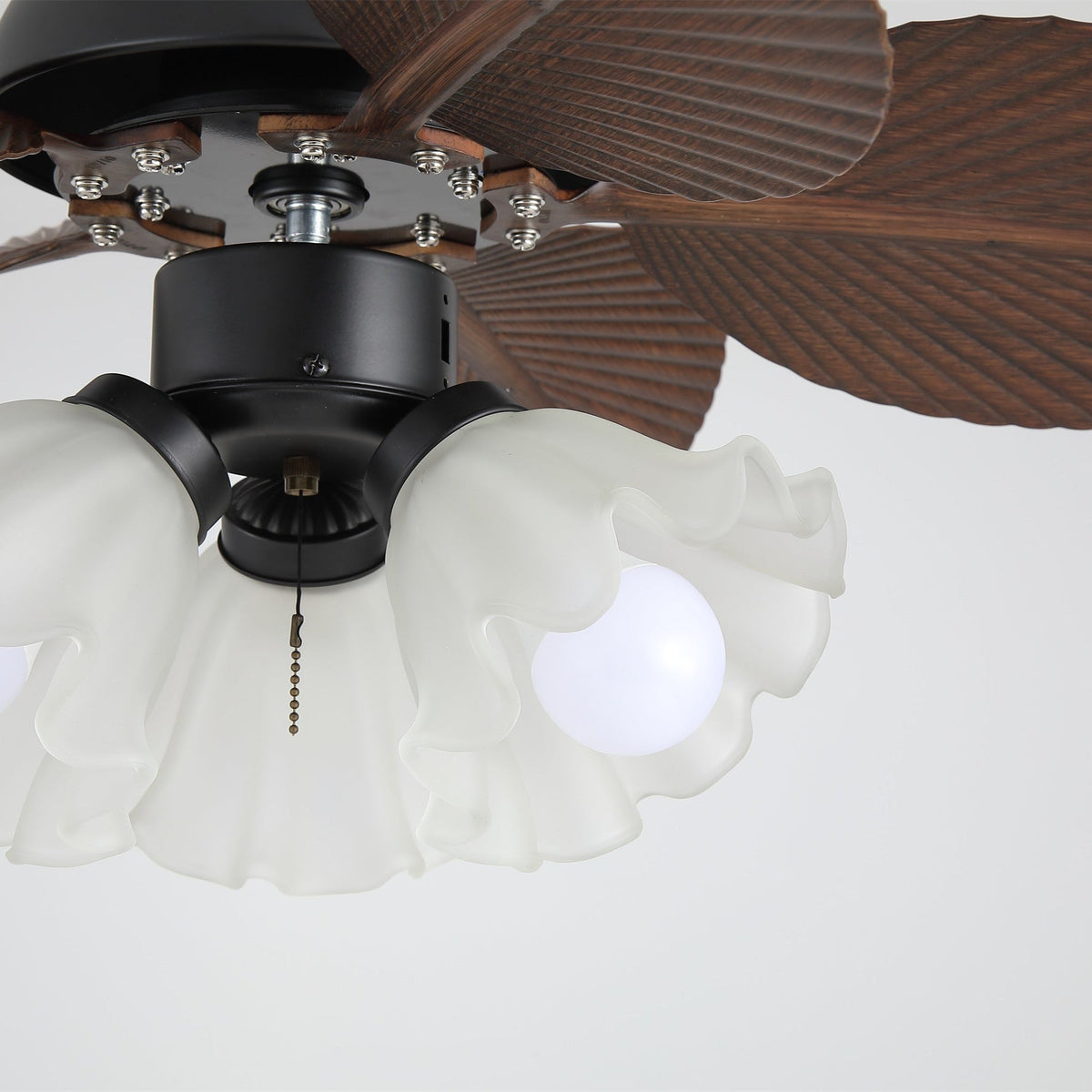 Qers ventilador de techo con luz