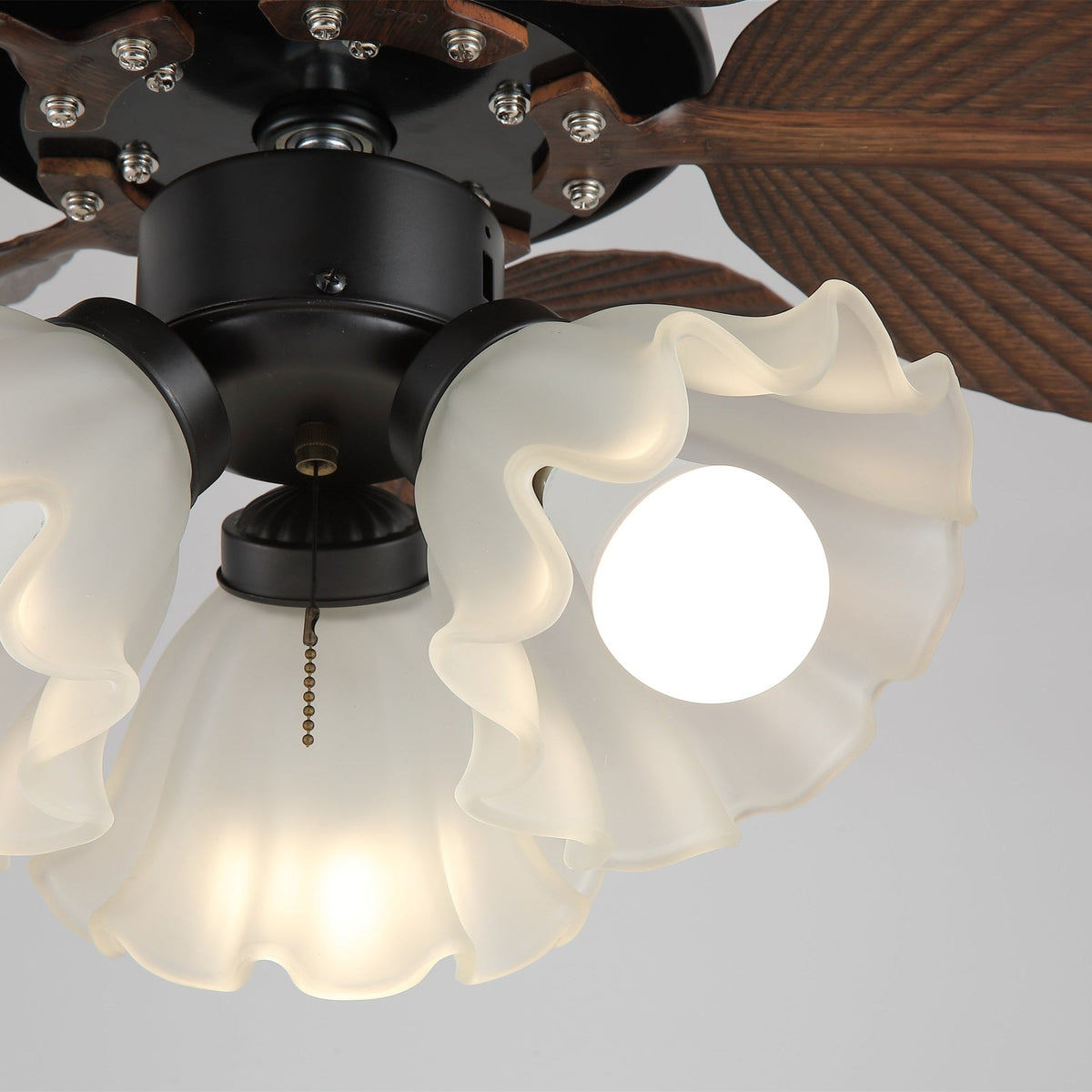 Qers ventilador de techo con luz