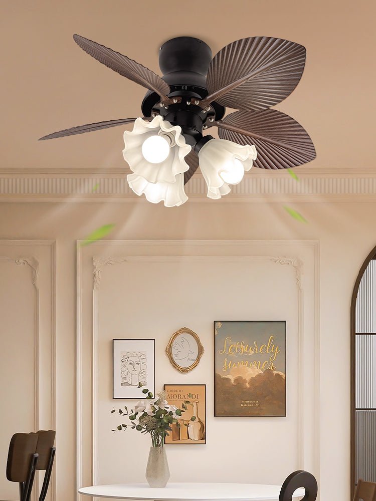 Qers ventilador de techo con luz