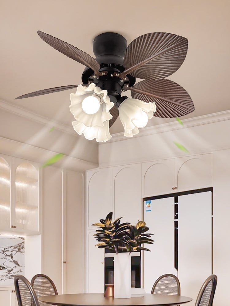 Qers ventilador de techo con luz
