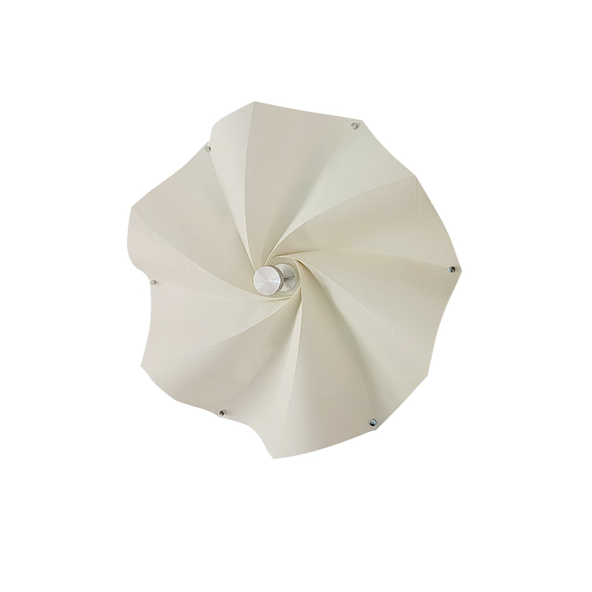 Liniise lámpara colgante de tejido con sombra plisada beige