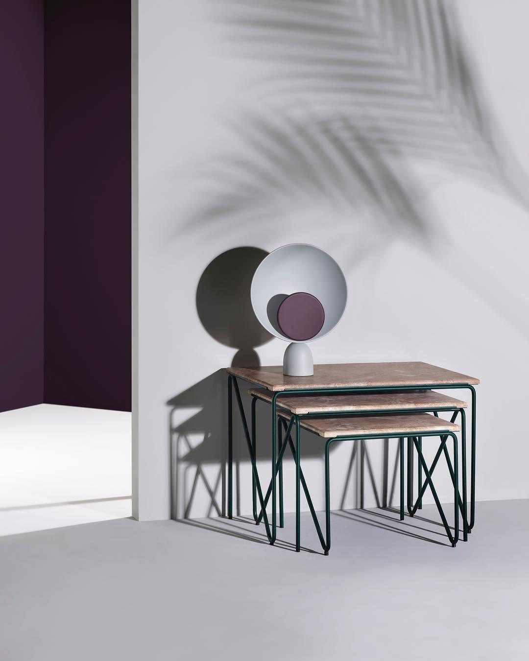 Prynd lámpara de mesa moderna