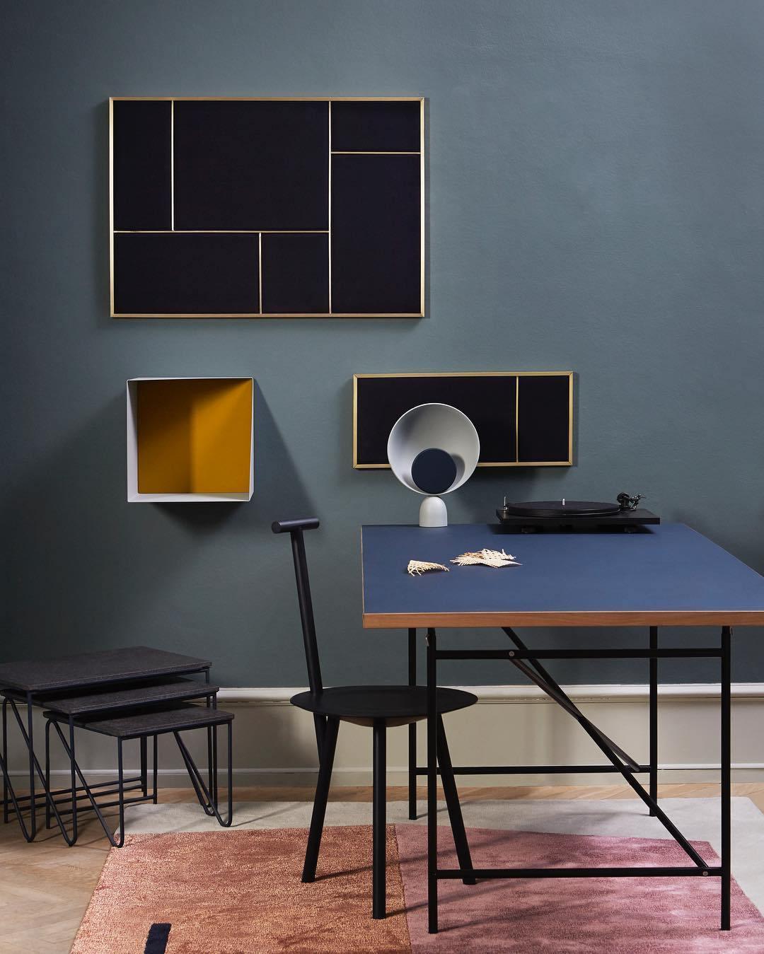 Prynd lámpara de mesa moderna