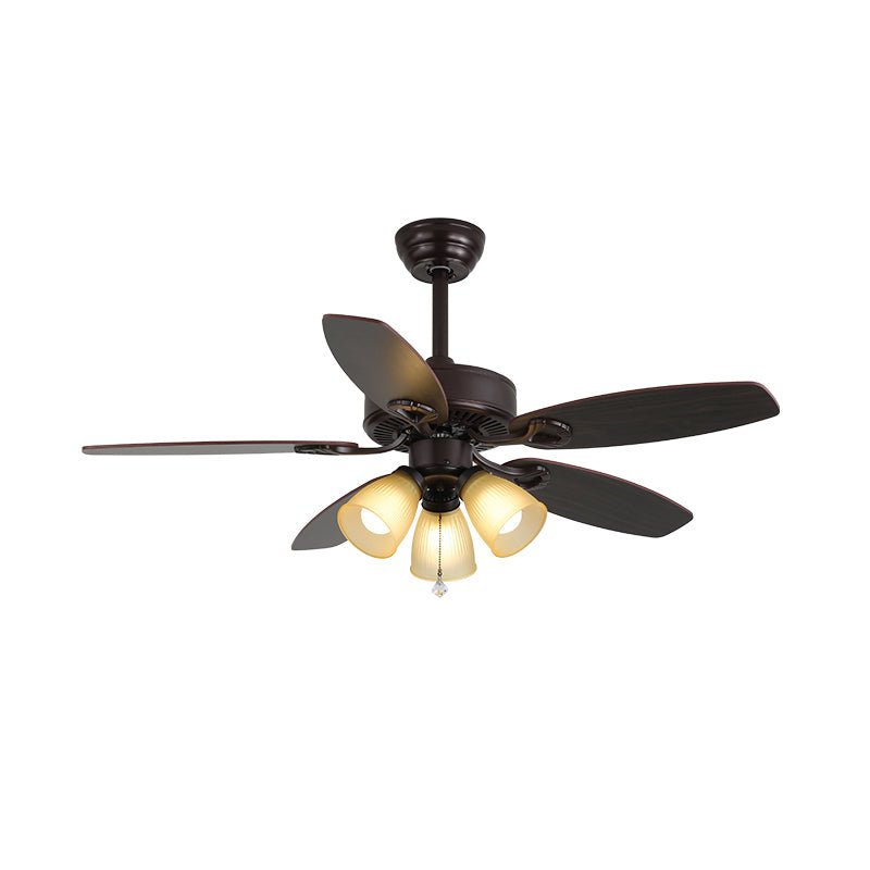 Ciraneon ventilador de techo con luz vintage