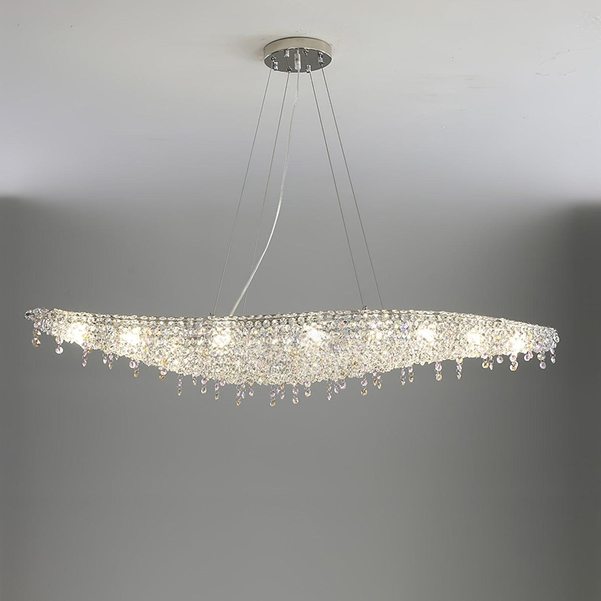 Zyrs lámpara colgante de cristal