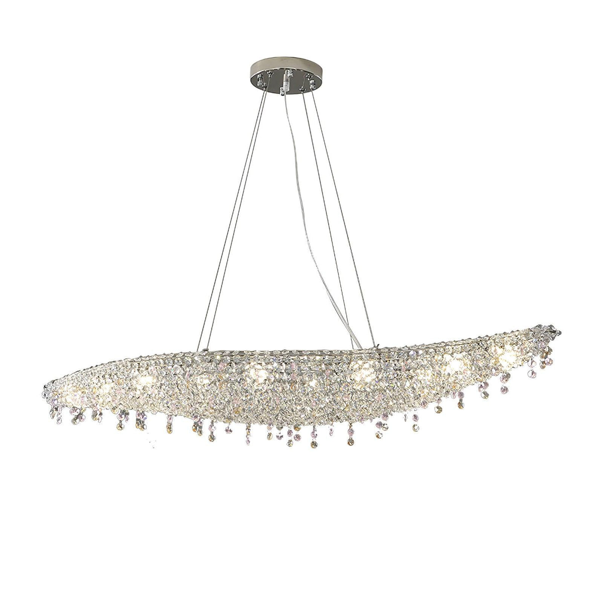 Zyrs lámpara colgante de cristal