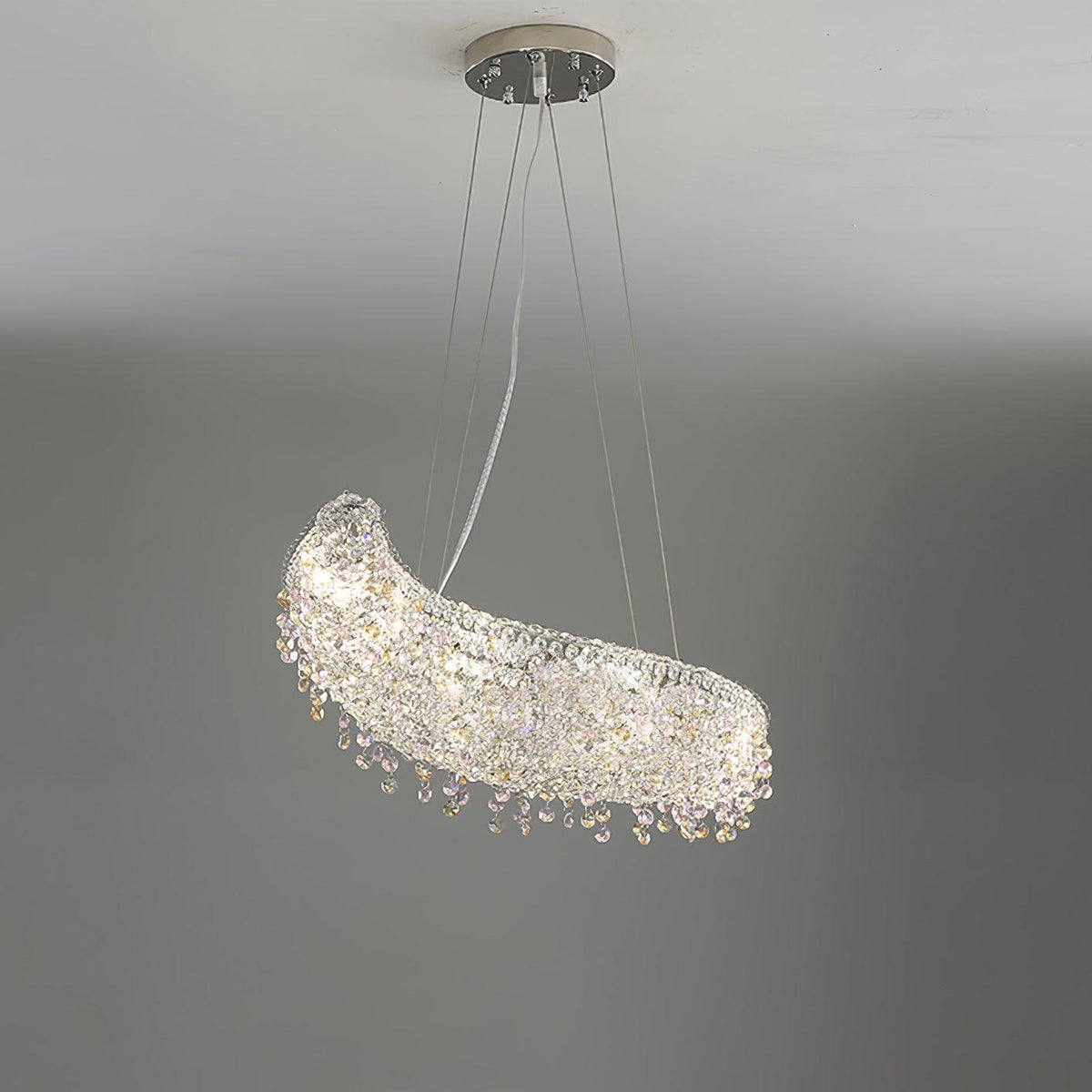 Zyrs lámpara colgante de cristal