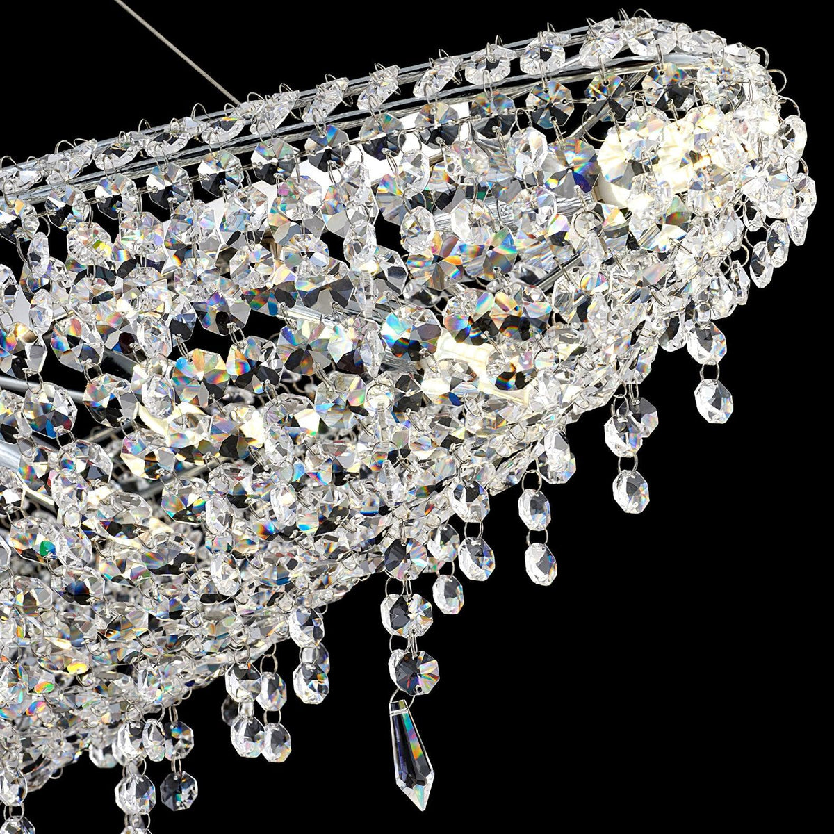 Zyrs lámpara colgante de cristal