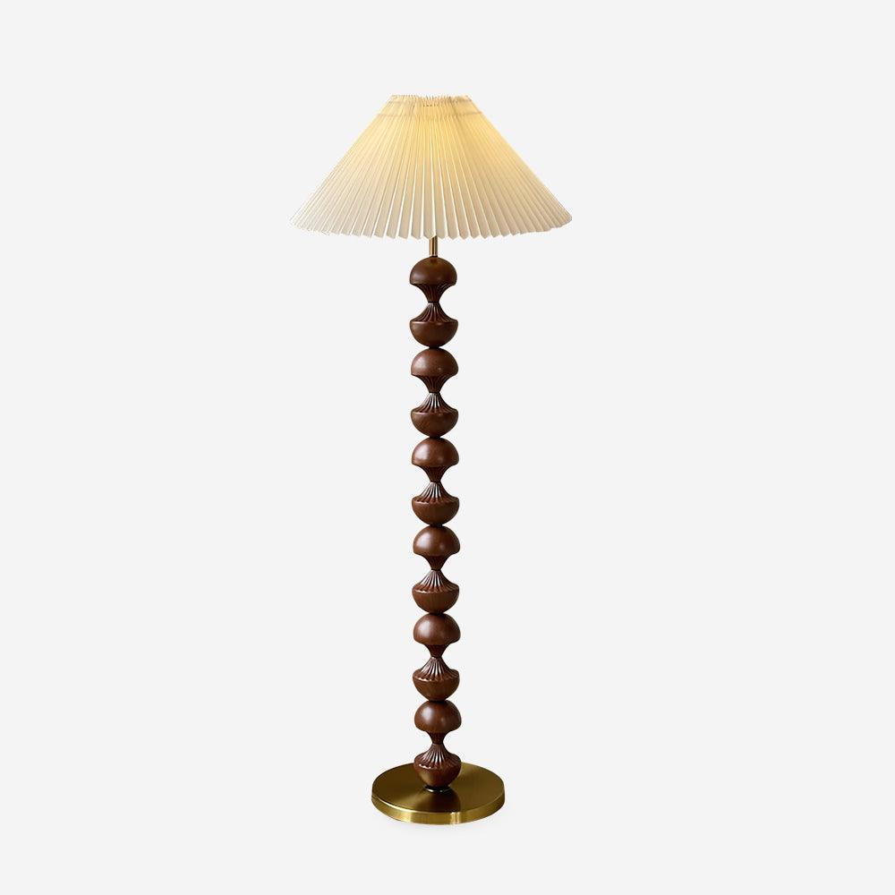 Bobbin lámpara de pie