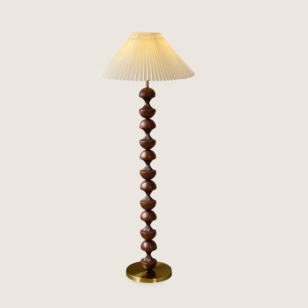 Bobbin lámpara de pie