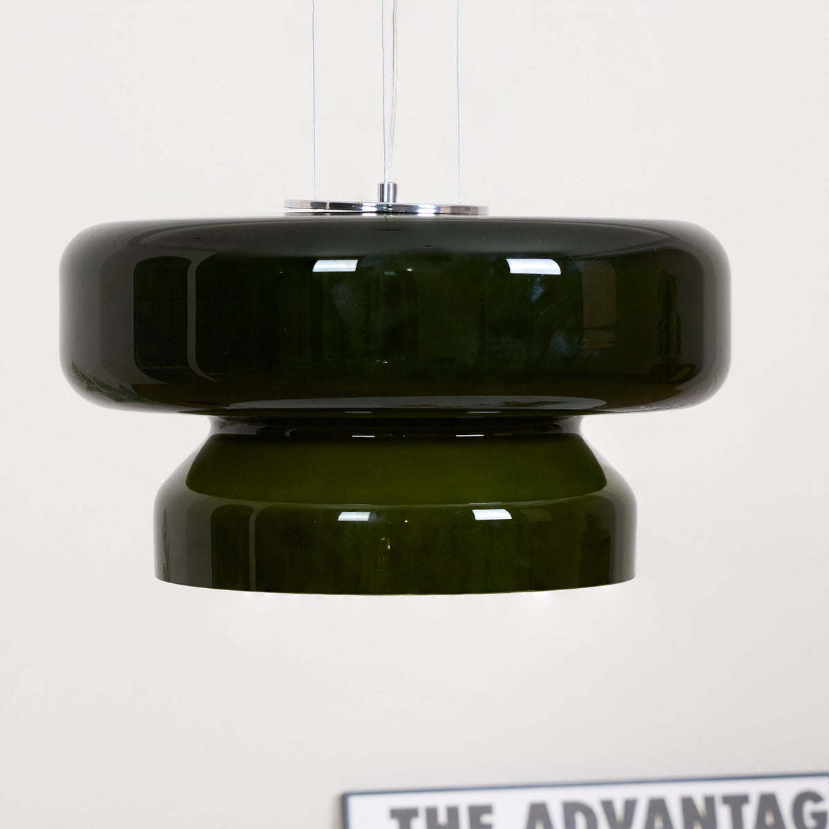 Zerithce lámpara colgante moderna minimalista de vidrio