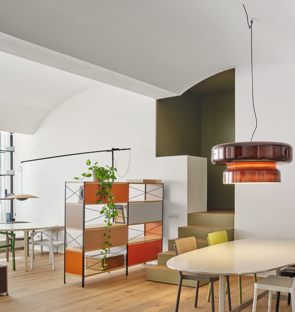 Zerithce lámpara colgante moderna minimalista de vidrio