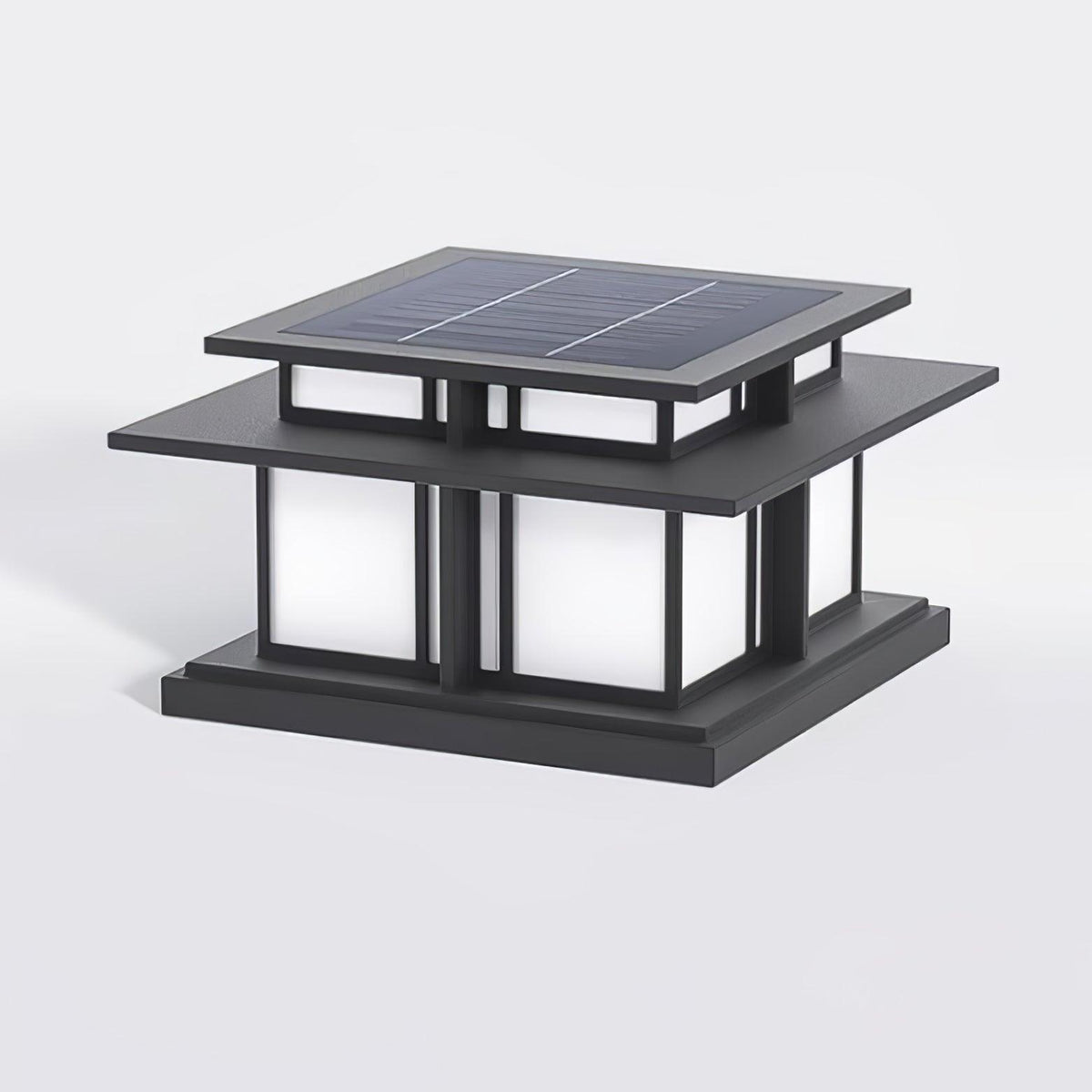 Ray Lámpara Exterior de Pilar Solar / Cableada