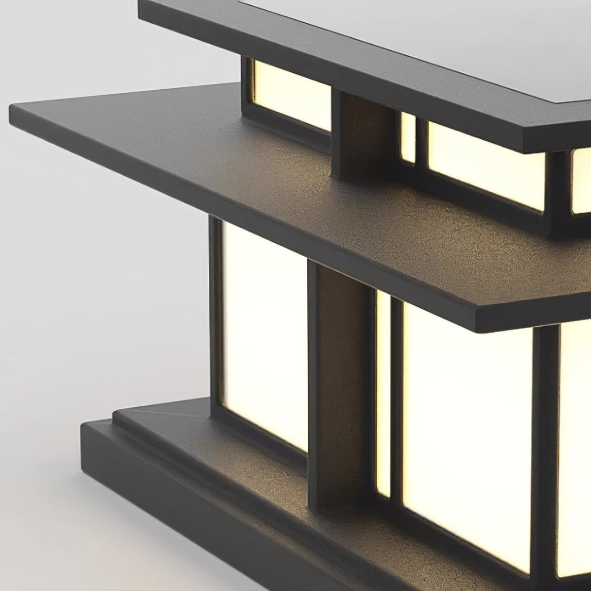 Onyx lámpara de mesa de acrílico oriental