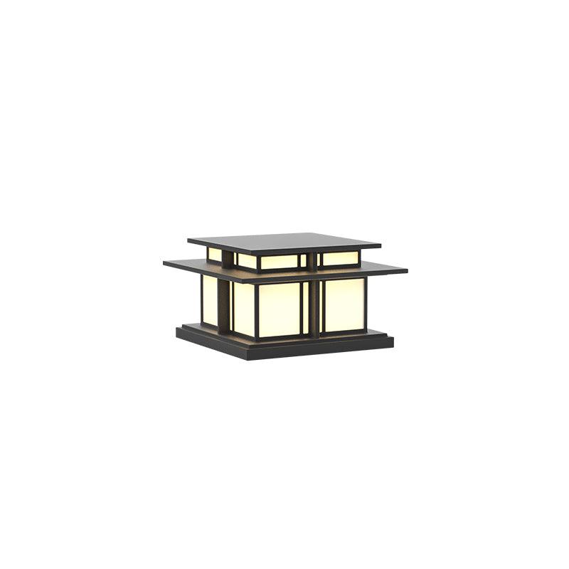 Onyx lámpara de mesa de acrílico oriental