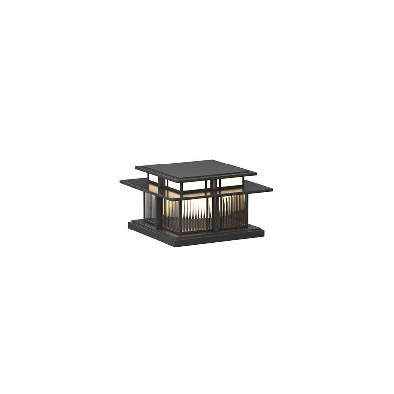 Onyx lámpara de mesa de acrílico oriental