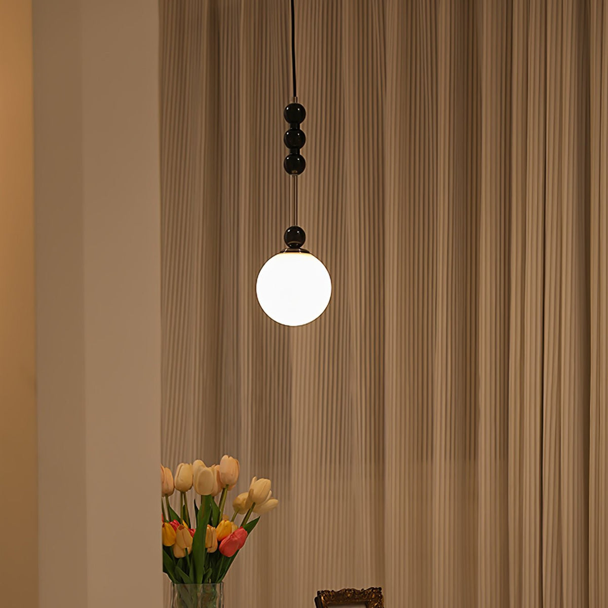 Miraleth lámpara colgante minimalista de madera