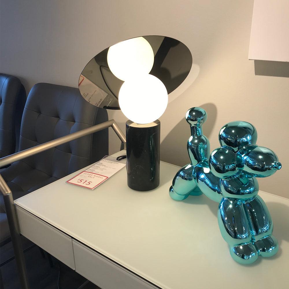 Dila lámpara de mesa minimalista de mármol
