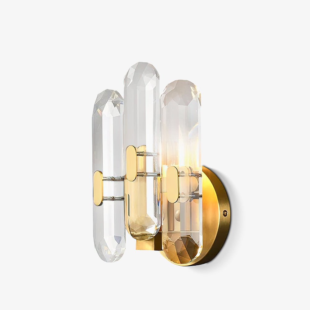 Gevon aplique de pared Postmodern de lujo cristal
