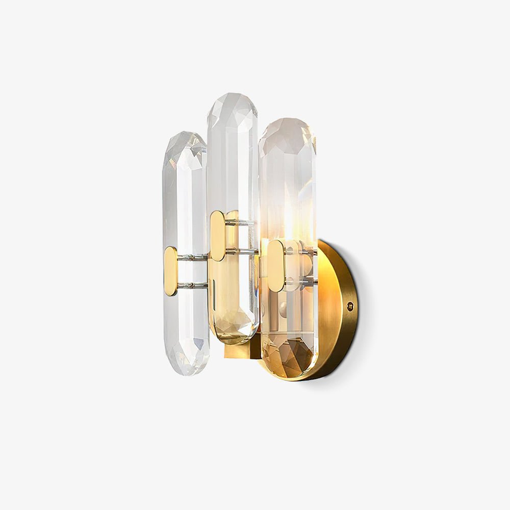 Gevon aplique de pared Postmodern de lujo cristal