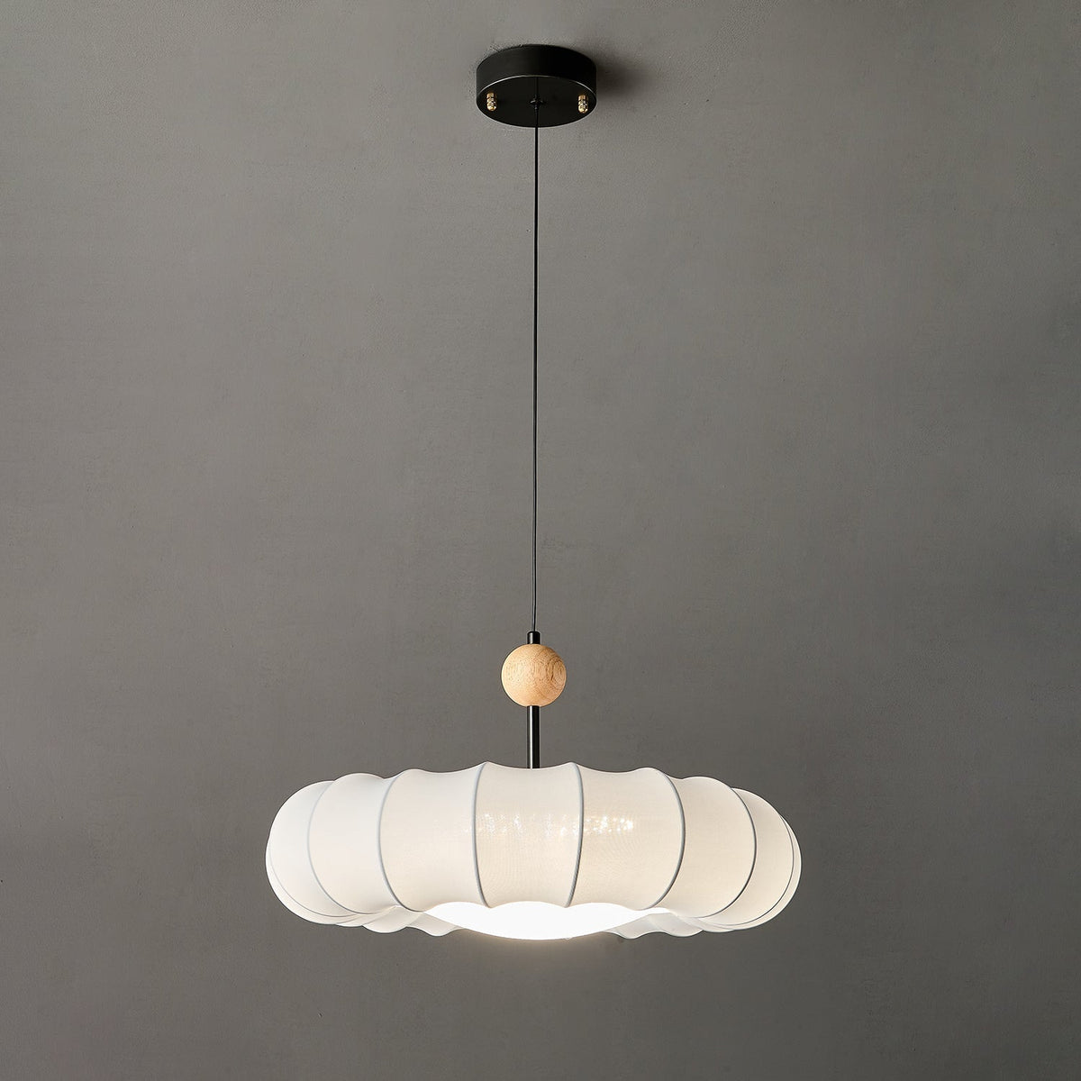 Syliselia lámpara colgante minimalista de madera