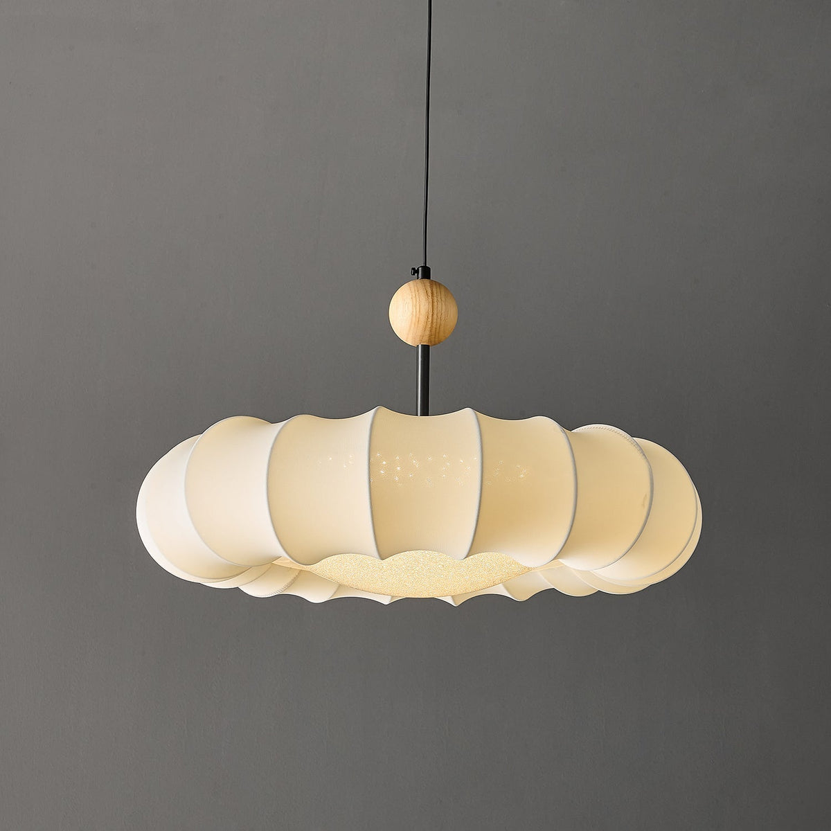 Syliselia lámpara colgante minimalista de madera