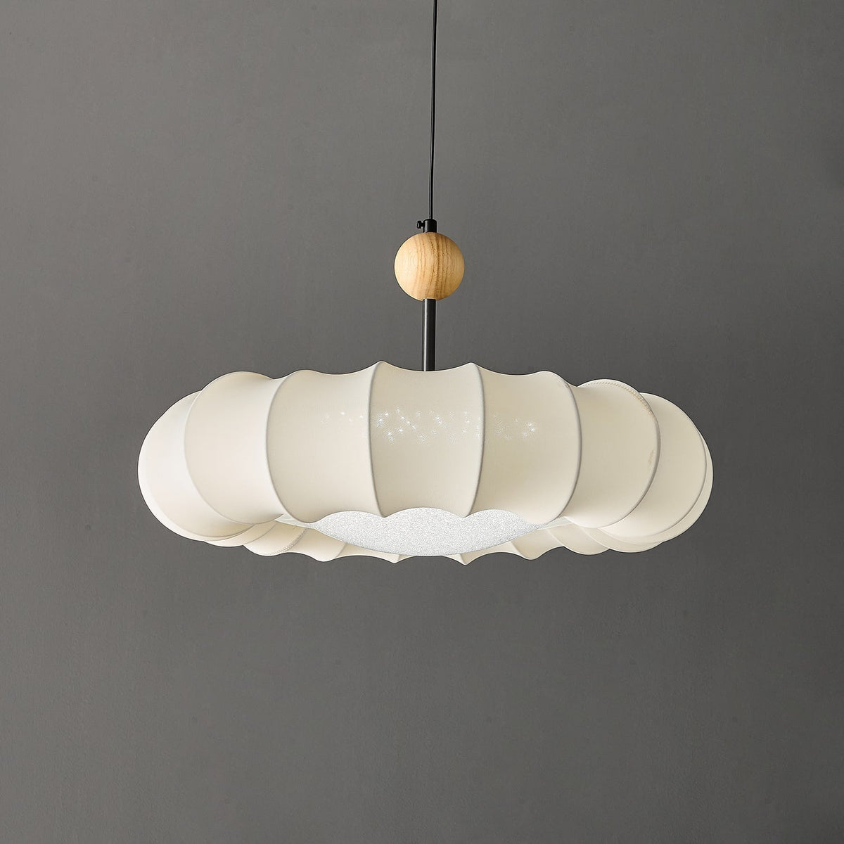 Syliselia lámpara colgante minimalista de madera