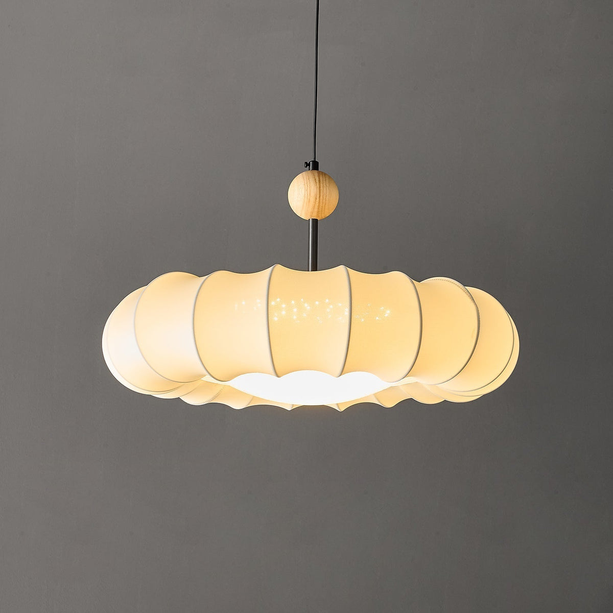 Syliselia lámpara colgante minimalista de madera