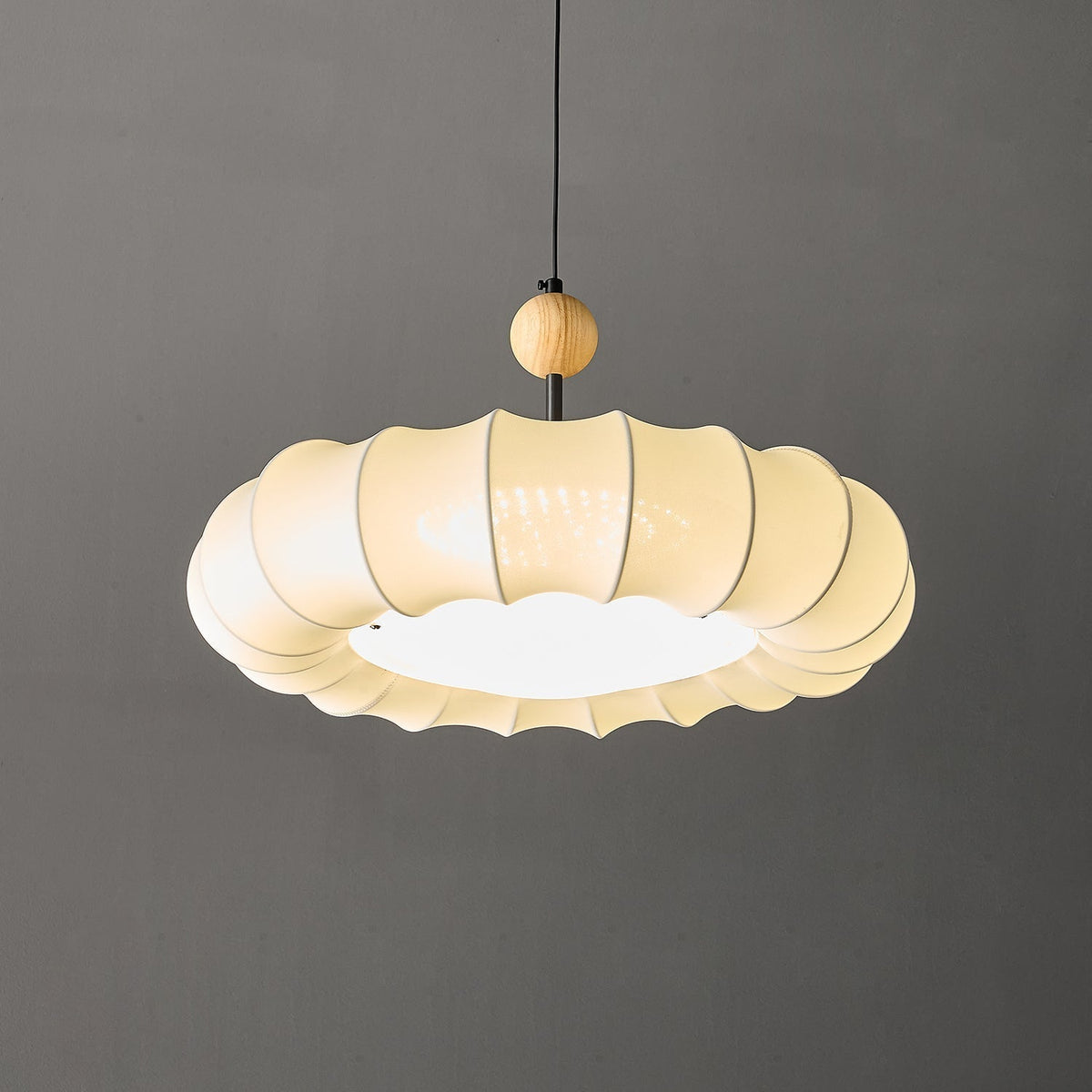 Syliselia lámpara colgante minimalista de madera