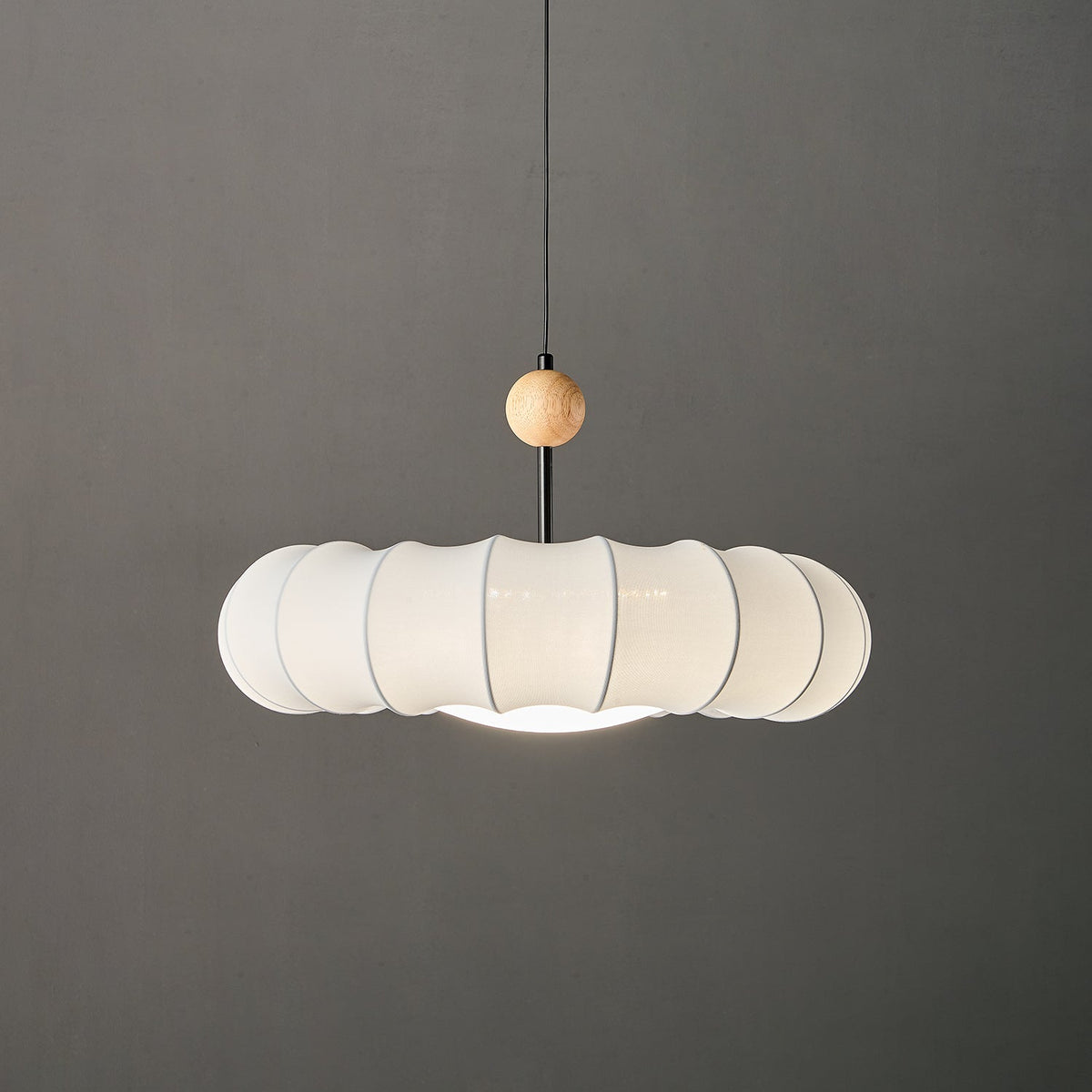 Syliselia lámpara colgante minimalista de madera