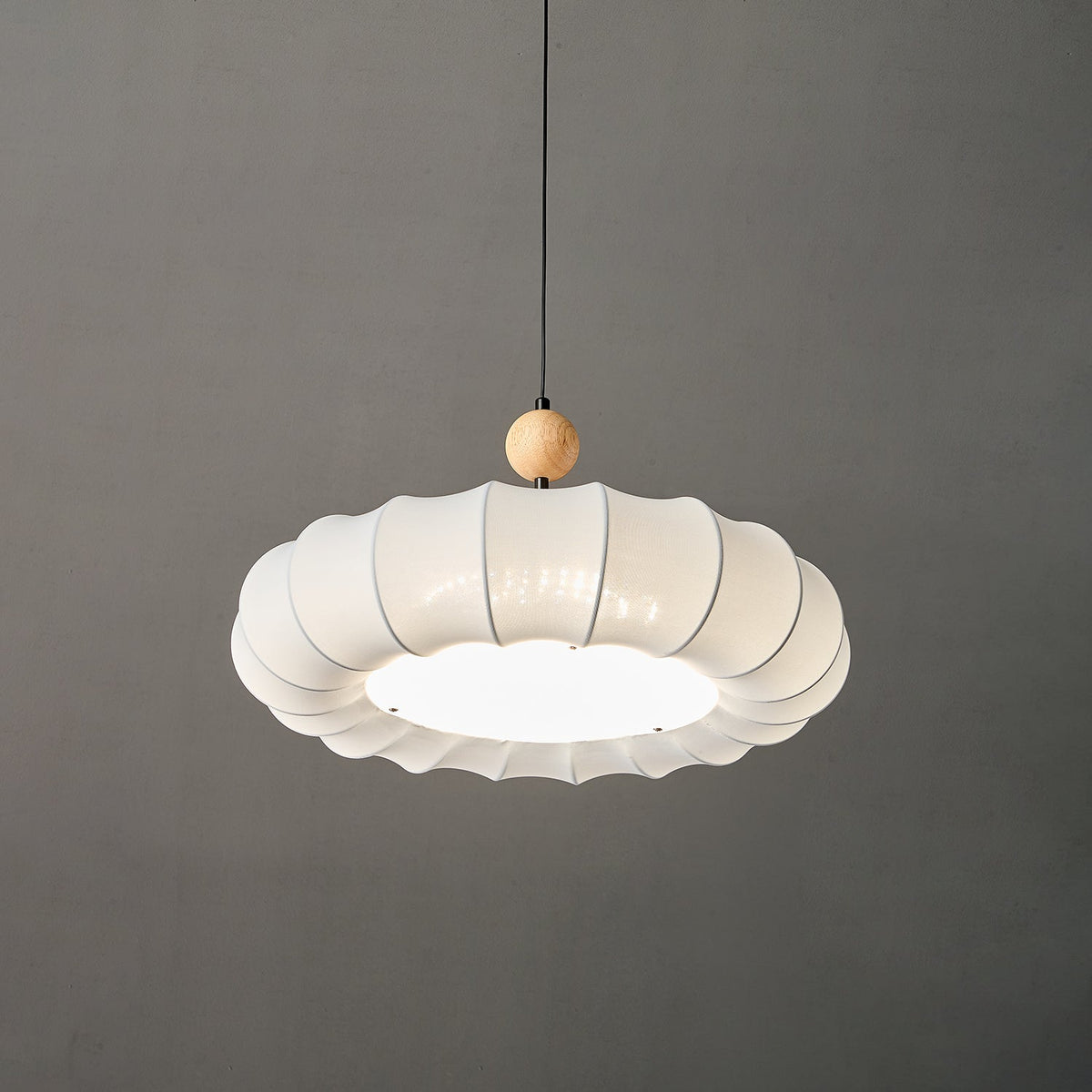 Syliselia lámpara colgante minimalista de madera